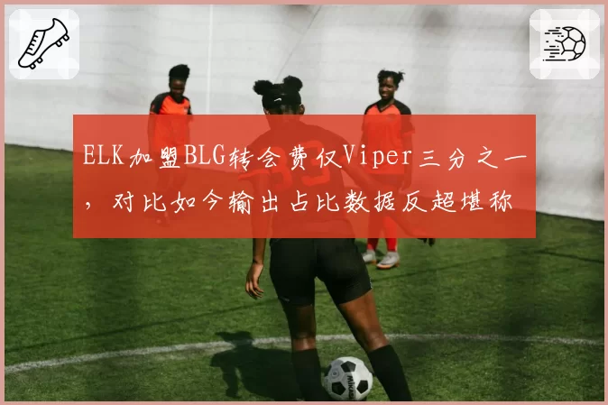 ELK加盟BLG转会费仅Viper三分之一，对比如今输出占比数据反超堪称性价比之王